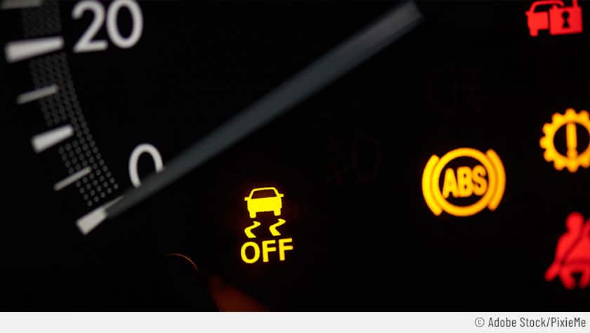 ESP-Kontrollleuchte ist wegen eines Bremslichtschalter-Defekts aktiv