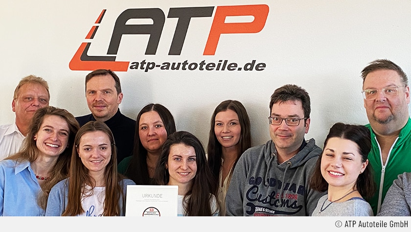 Deutscher Servicepreis 2023 🏆 ATP Autoteile hat gewonnen!